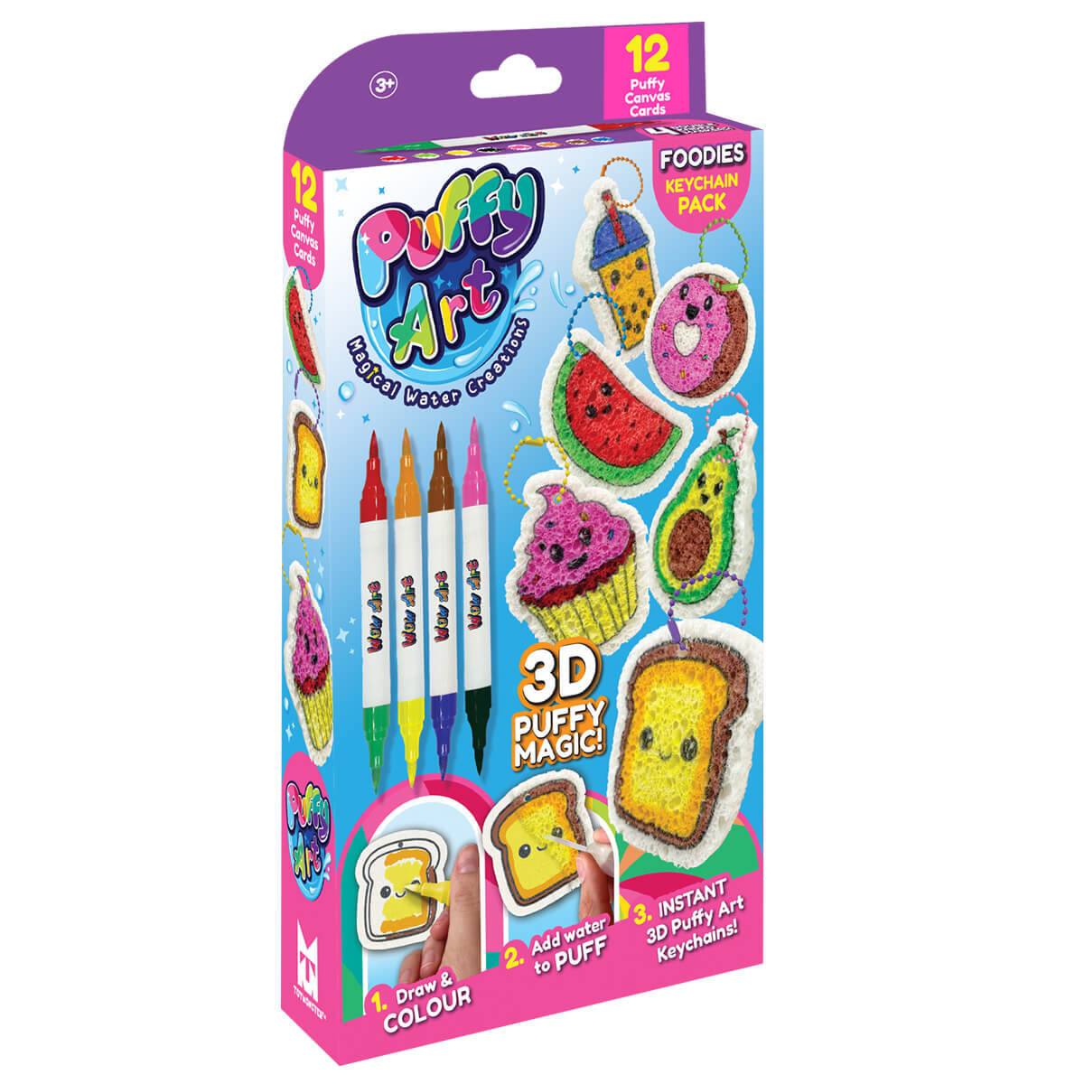 Puffy Art Foodies Large Pack