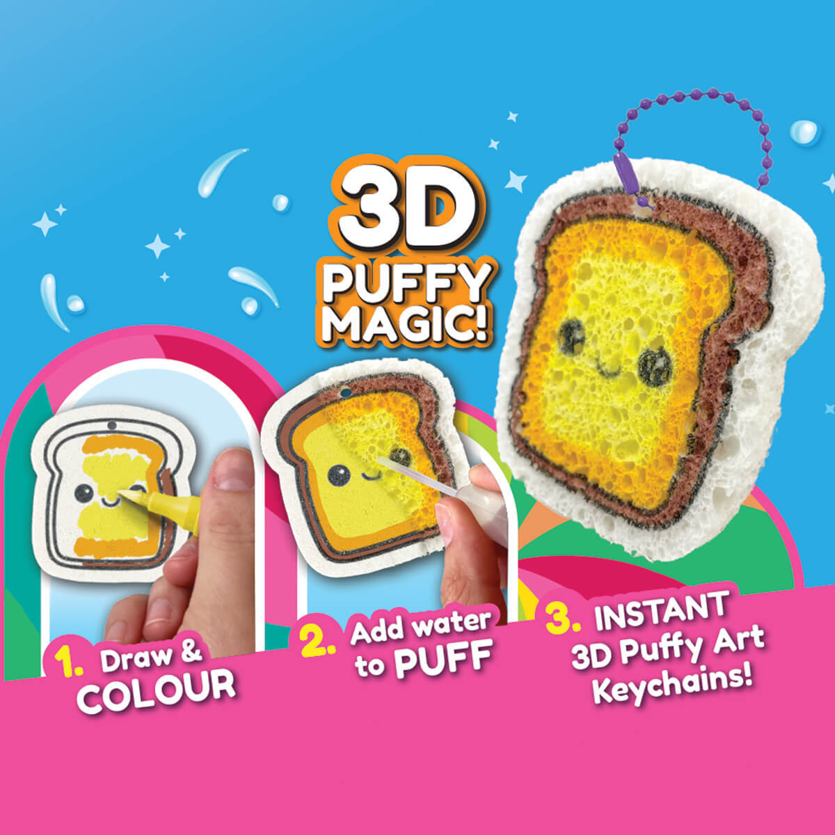 Puffy Art Foodies Large Pack