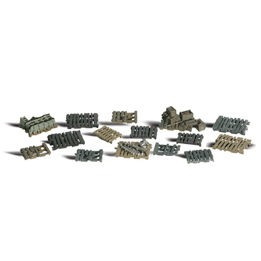 Woodland Scenics A2161 N Assorted Skids N Gauge