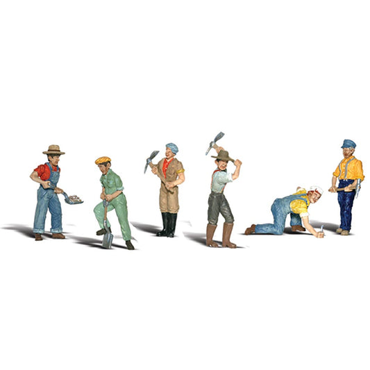 Woodland Scenics A2723 O Track Workers O Gauge