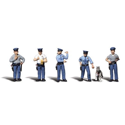 Woodland Scenics A2736 O Policemen O Gauge
