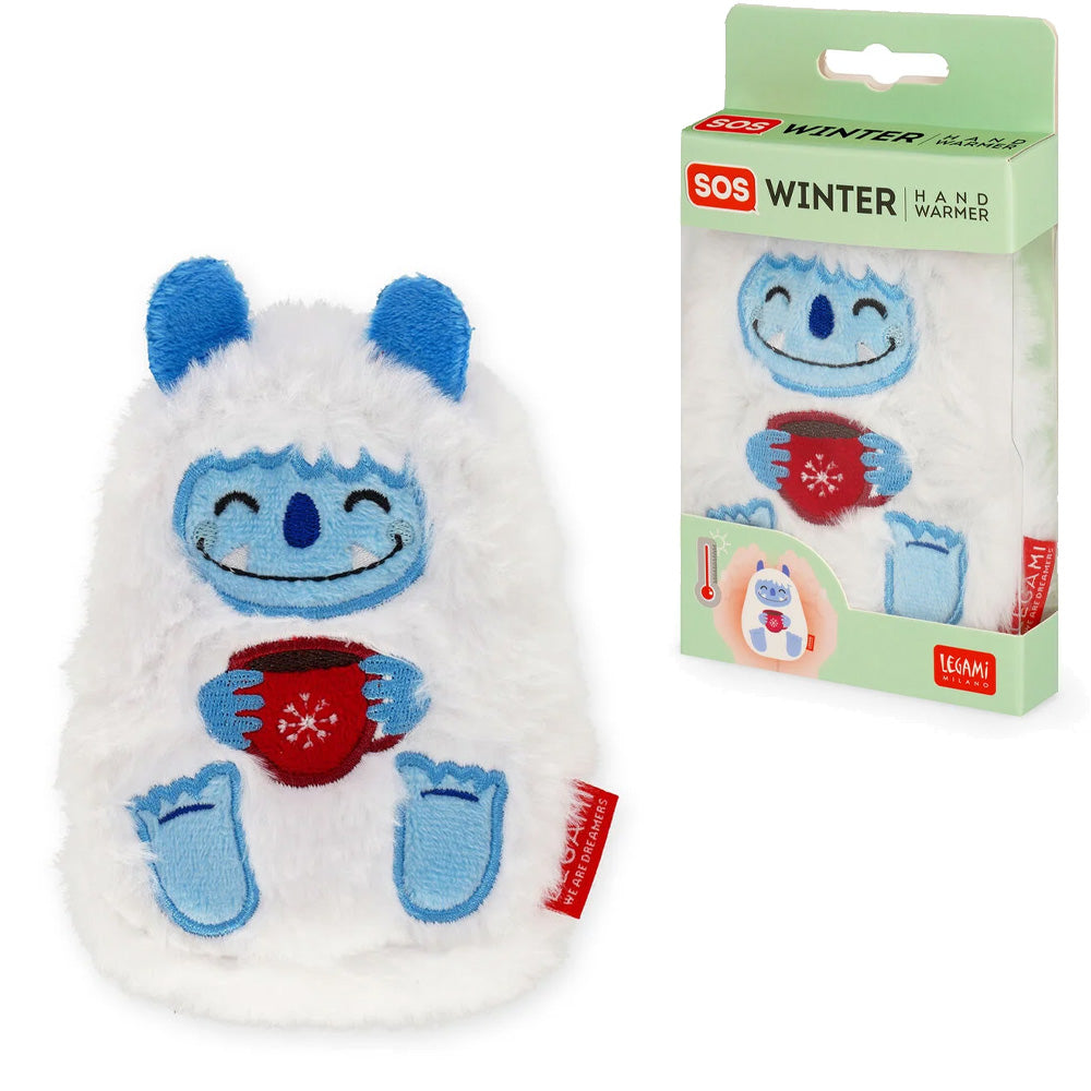 Legami Hand Warmer - SOS Winter - Yeti