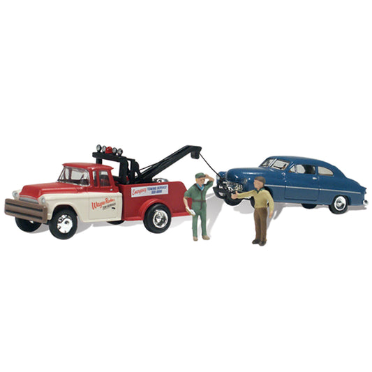 Woodland Scenics HO Wayne Recker's Tow Service WAS5524