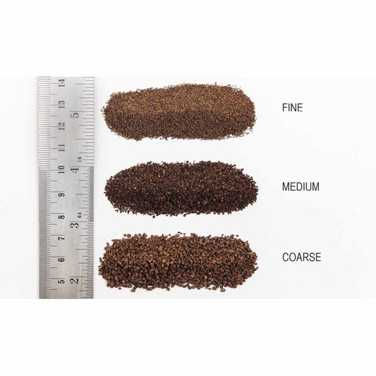 Woodland Scenics B85 Dark Brown Coarse Ballast - Bag Landscaping