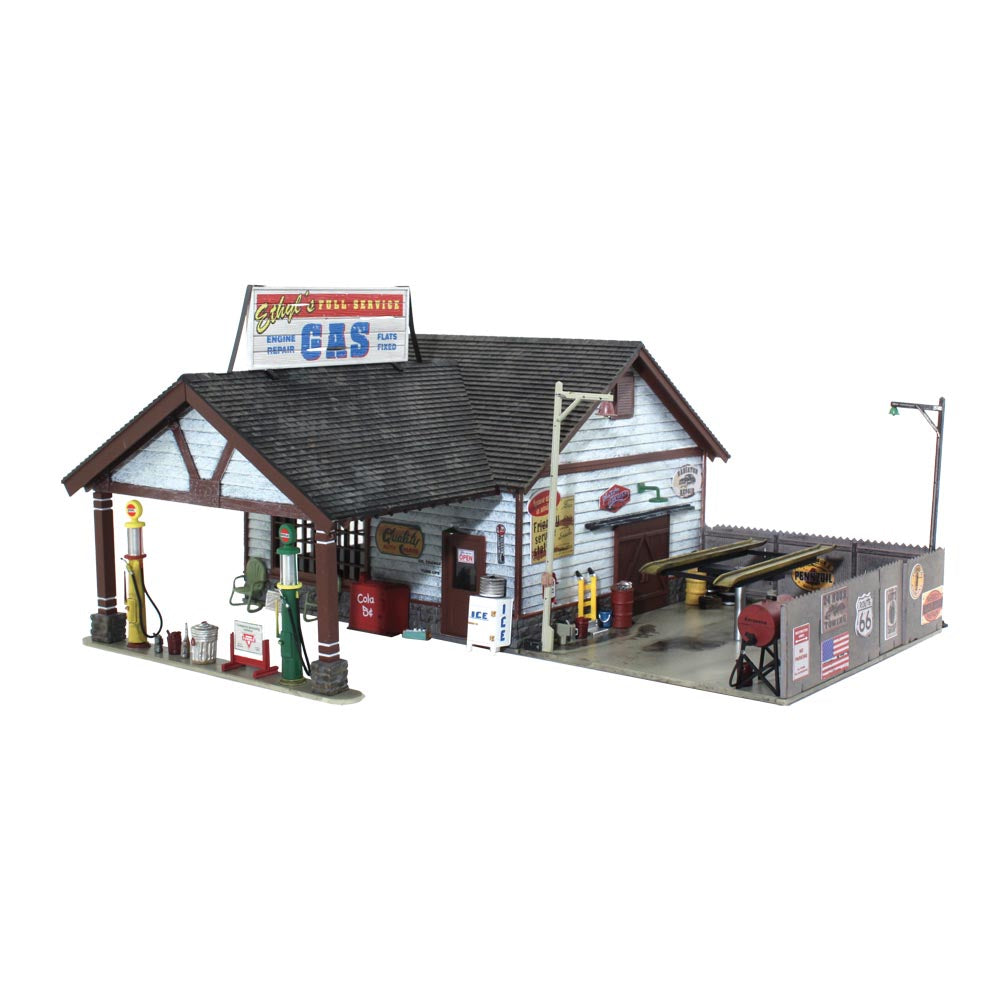 Woodland Scenics BR4935 N Ethyl's Gas & Service N Gauge