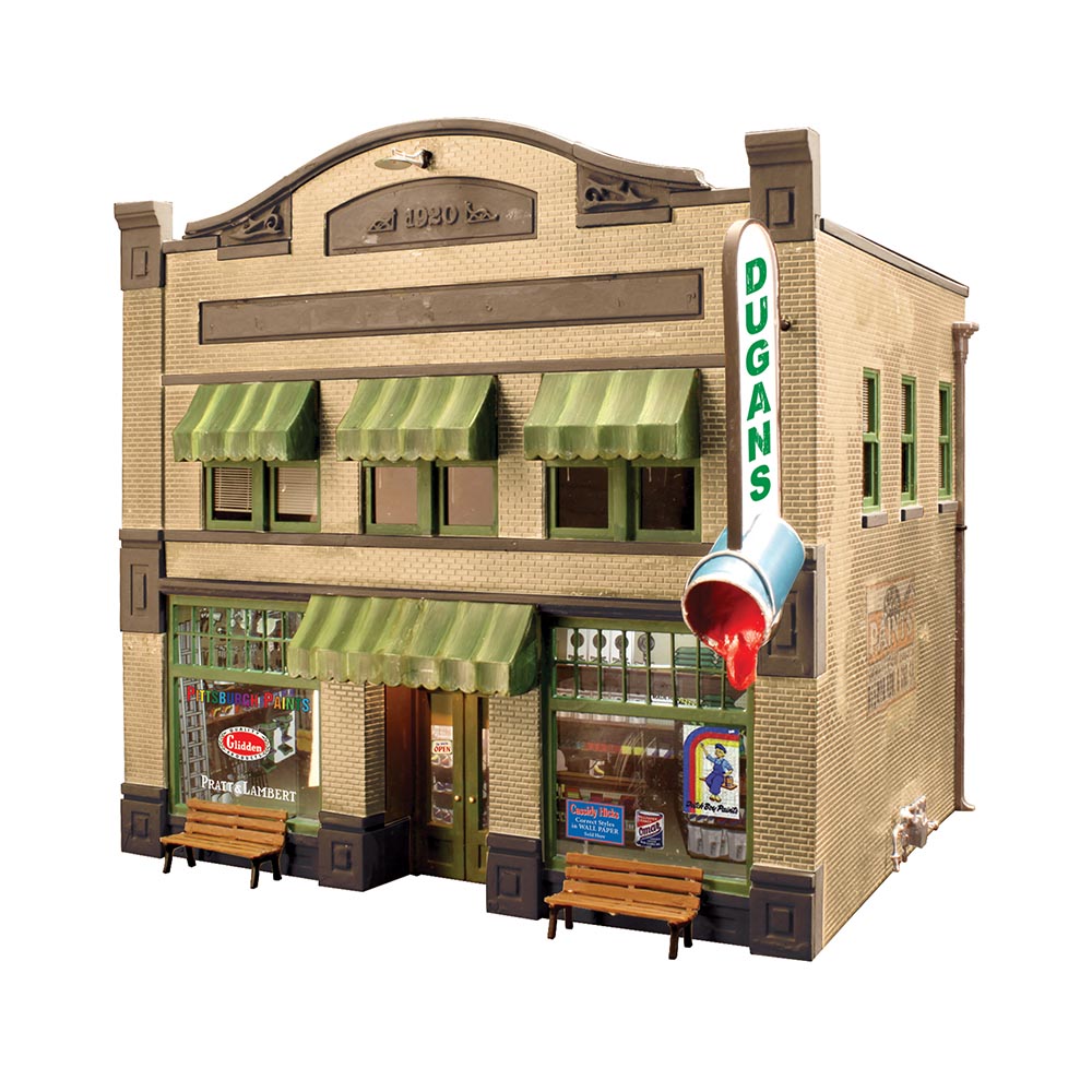 Woodland Scenics BR4943 N Dugan's Paint Store N Gauge