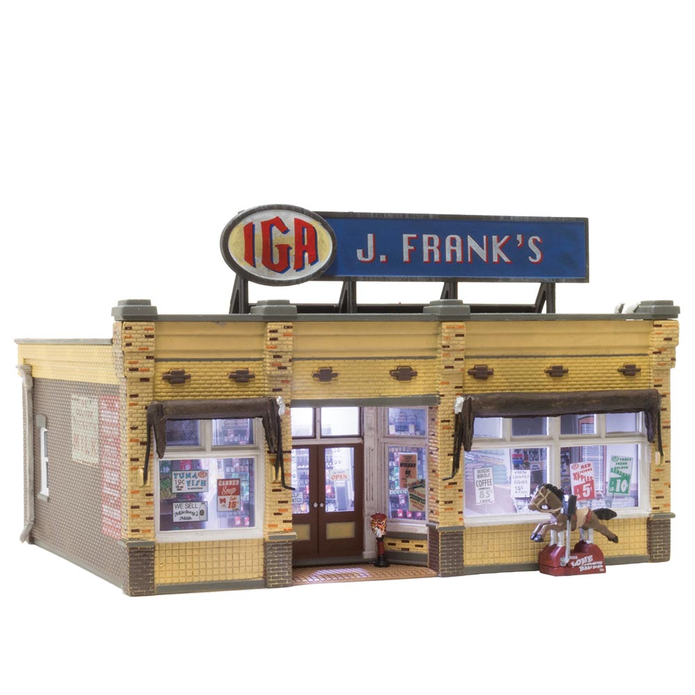 Woodland Scenics BR5050 HO J. Frank's Grocery HO Gauge