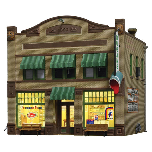 Woodland Scenics BR5053 HO Dugan's Paint Store HO Gauge