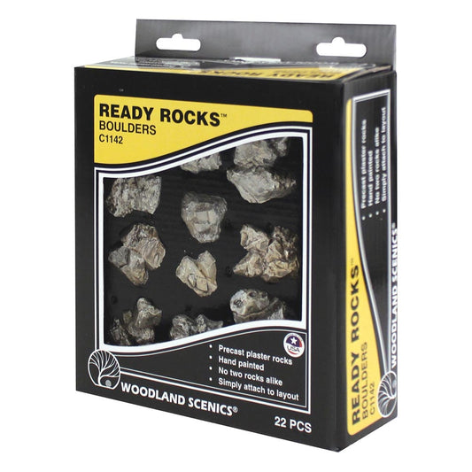 Woodland Scenics C1142 Boulders Ready Rocks Railway Landscaping Scenics