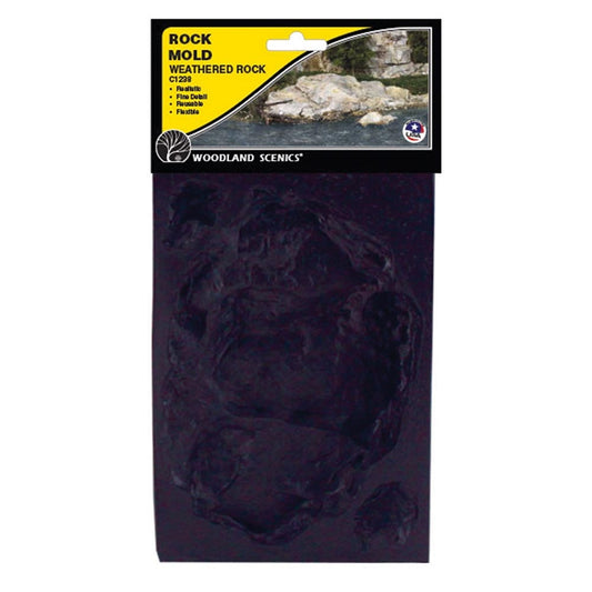 Woodland Scenics C1238 Weathered Rocks Rock Mould (5"x7") Railway Landscaping Scenics