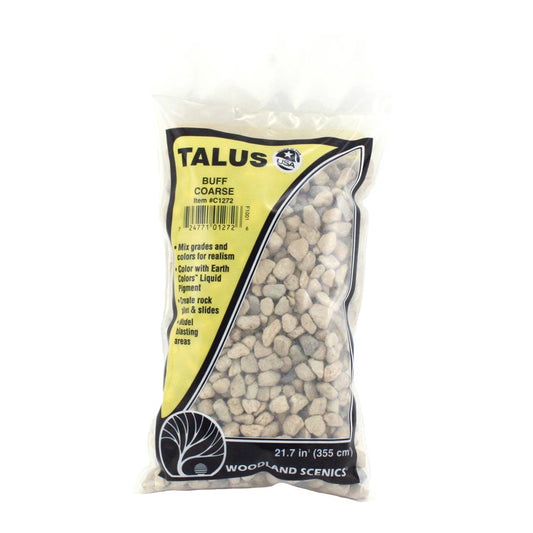 Woodland Scenics C1272 Coarse Buff Talus Railway Landscaping Scenics