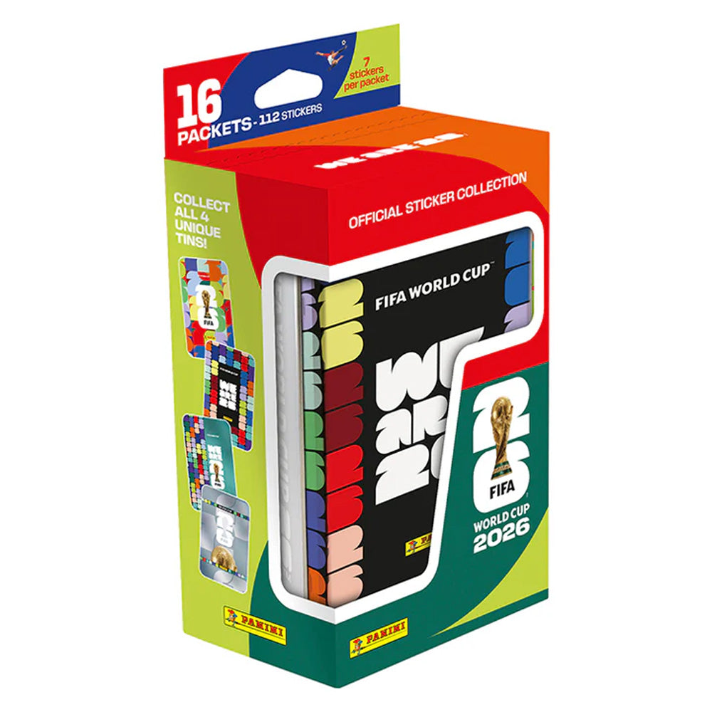 Panini FIFA World Cup 2026 Official Sticker Collection - Mega Collector's Tin