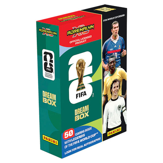 Panini FIFA World Cup 2026 Adrenalyn XL - Dream Box (50 Cards + Auto-Chance)