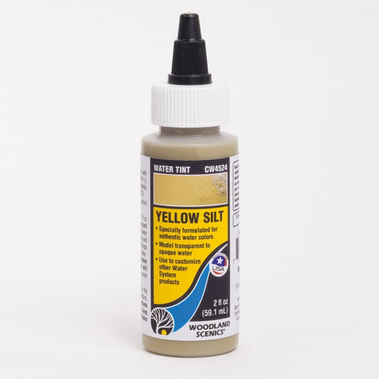 Woodland Scenics CW4524 Yellow Silt Water Tint Railway Landscaping Scenics