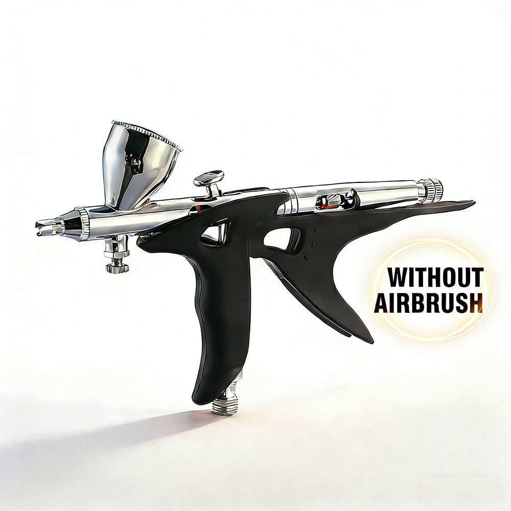 Airbrush Holder Handle Grip (1/8 BSP) - Black
