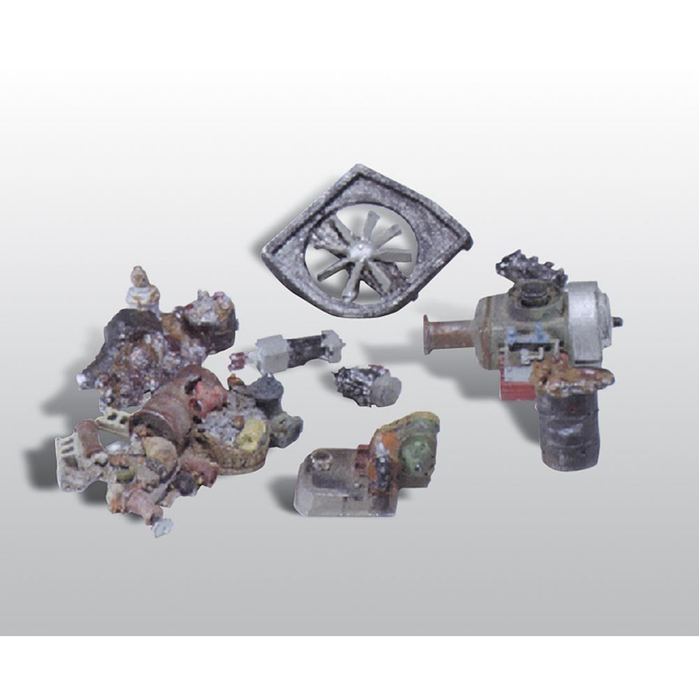 Woodland Scenics D225 Industrial Junk HO Gauge