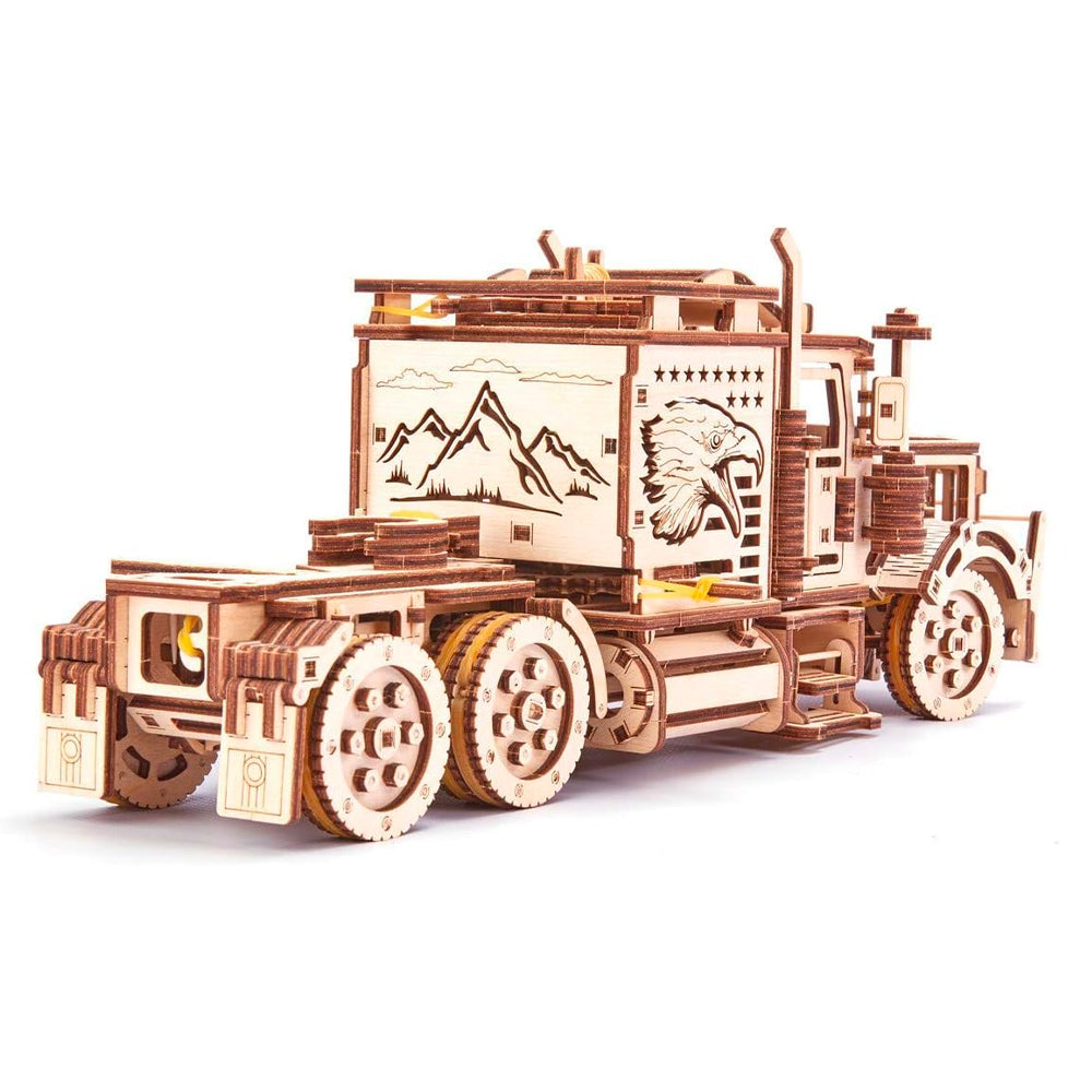 Wood Trick Big Rig Wooden Model Kit WDTK007