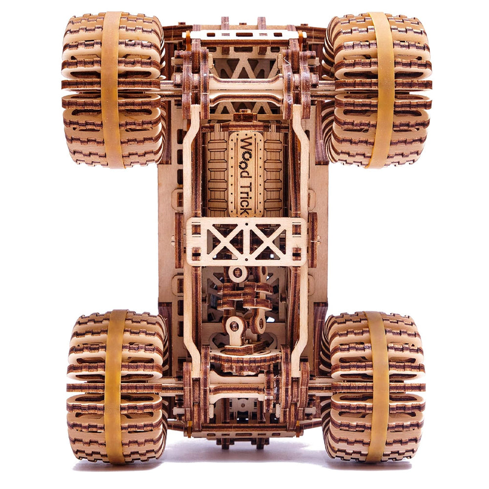 Wood Trick Monster Truck Wooden Model Kit WDTK015
