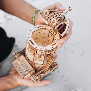 Wood Trick Space Junk Robot Mechanical Wooden Model Kit WDTK073