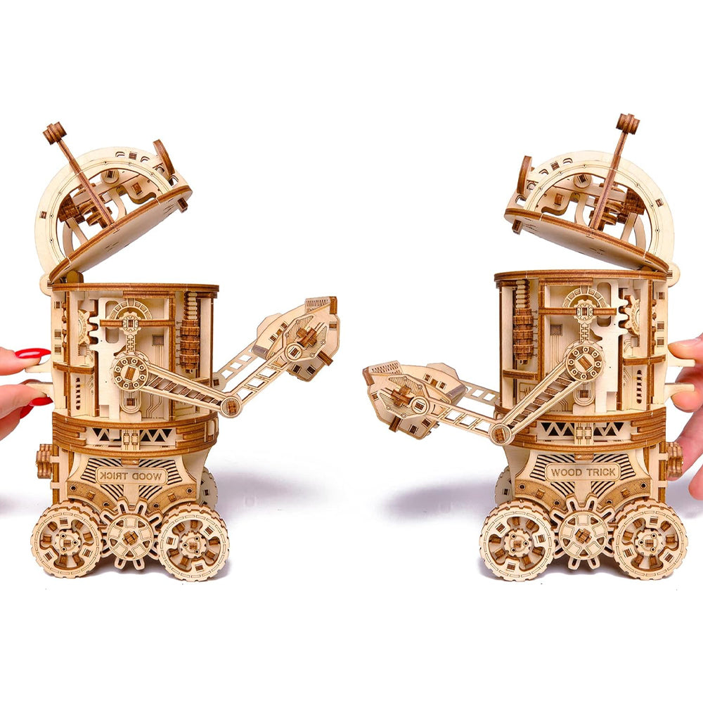 Wood Trick Space Junk Robot Mechanical Wooden Model Kit WDTK073