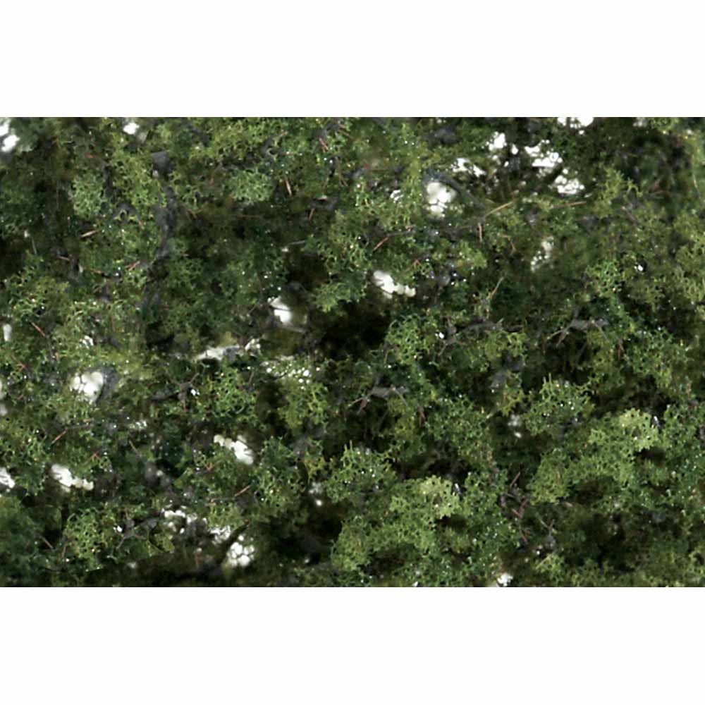 Woodland Scenics F1131 Medium Green Fine Leaf Foliage Scenic Brush Flock