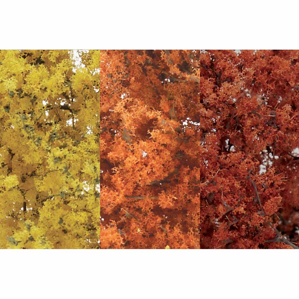 Woodland Scenics F1135 Fall Mix Fine Leaf Foliage Scenic Brush Foliage Flock