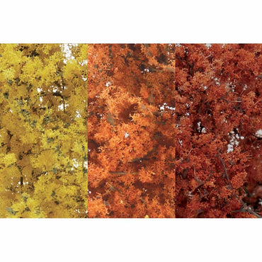 Woodland Scenics F1135 Fall Mix Fine Leaf Foliage Scenic Brush Foliage Flock