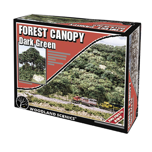 Woodland Scenics F1662 Dark Green Forest Canopy Scenic Brush Foliage Flock