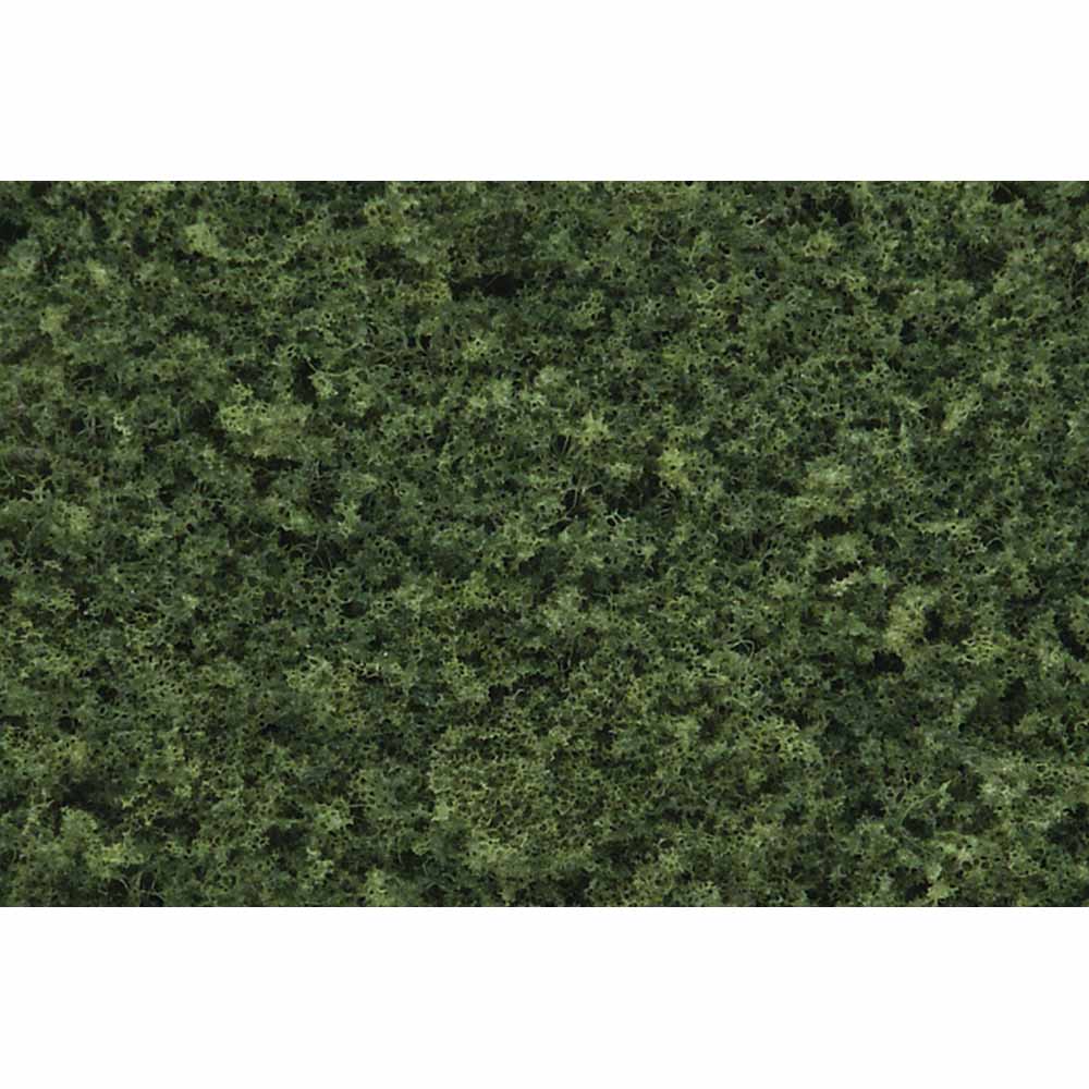 Woodland Scenics F52 Medium Green Foliage Scenic Brush Foliage Flock Landscaping