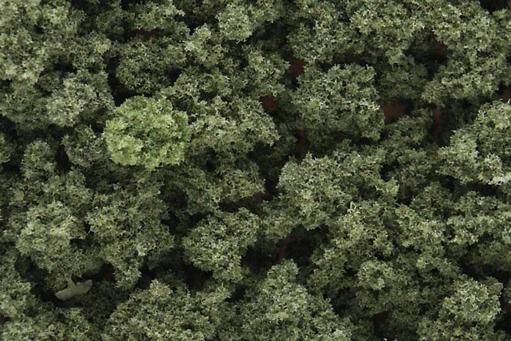 Woodland Scenics FC144 Olive Green Bushes Bag Scenic Brush Foliage Flock