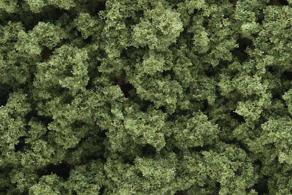 Woodland Scenics FC145 Light Green Bushes Bag Scenic Brush Foliage Flock