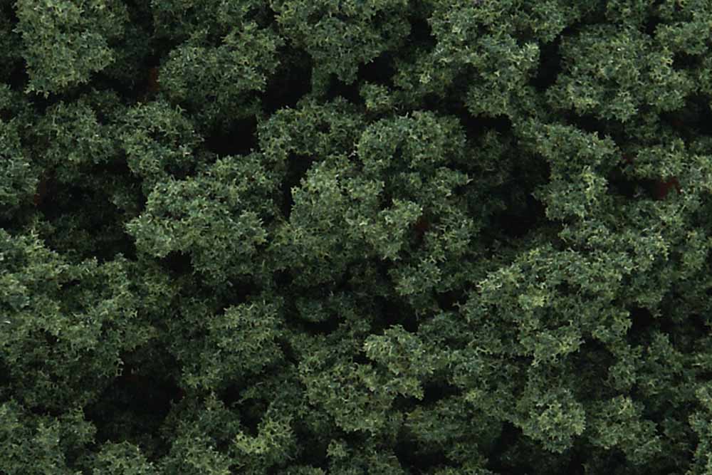 Woodland Scenics FC146 Medium Green Bushes Bag Scenic Brush Foliage Flock