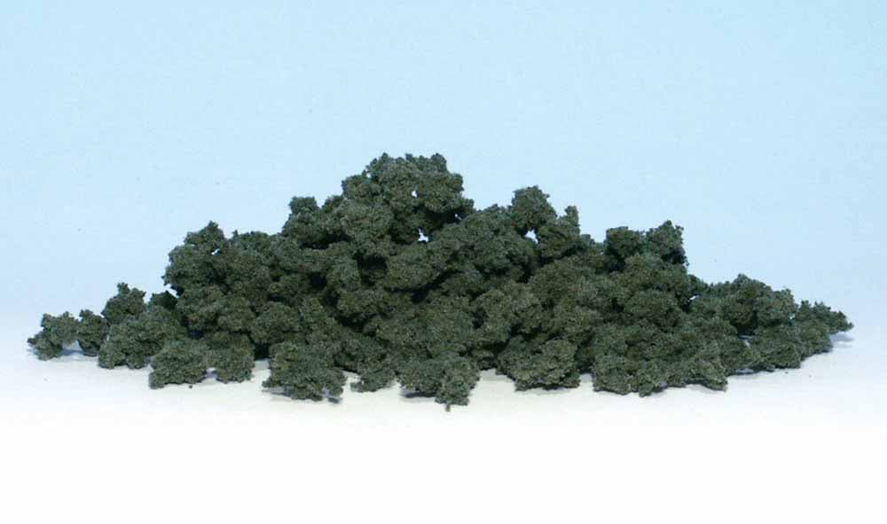 Woodland Scenics FC147 Dark Green Bushes Bag Scenic Brush Foliage Flock