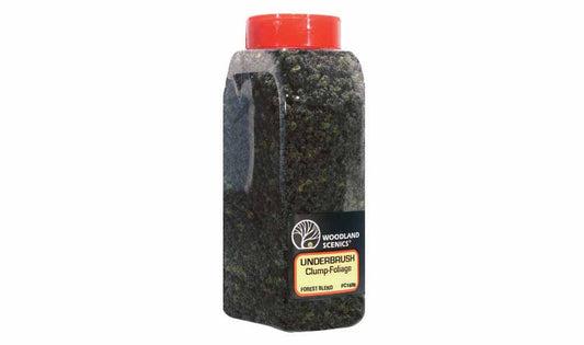 Woodland Scenics FC1639 Forest Blend Underbrush Scenic Brush Foliage Flock