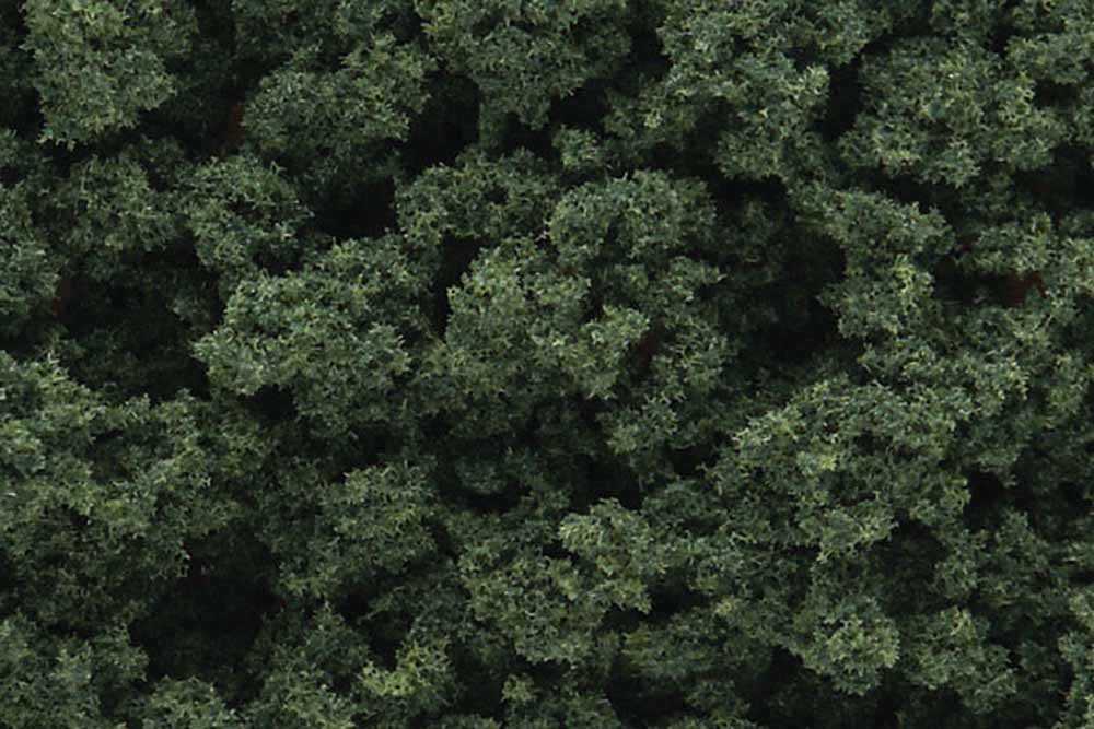 Woodland Scenics FC1646 Medium Green Bushes Scenic Brush Foliage Flock