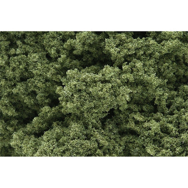Woodland Scenics FC57 Light Green Foliage Clusters Scenic Brush Foliage Flock