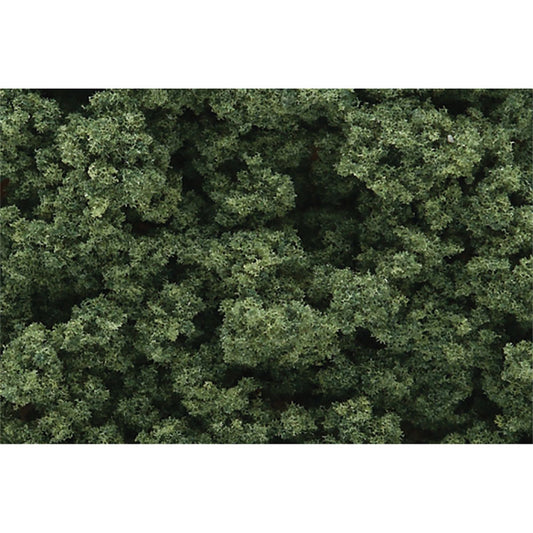 Woodland Scenics FC683 Medium Green Clump Foliage Scenic Brush Foliage Flock