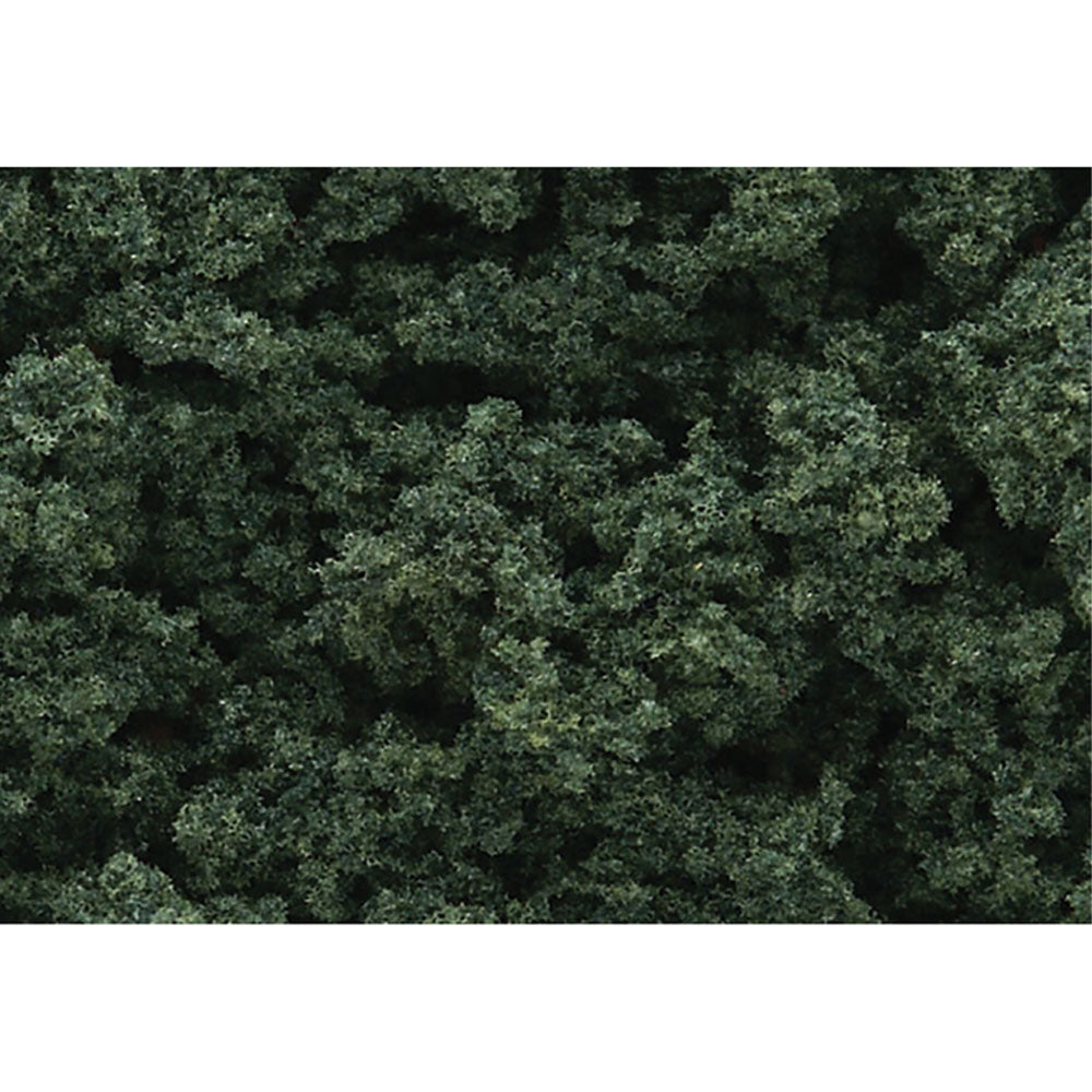 Woodland Scenics FC684 Dark Green Clump Foliage Flock Scenic Brush Flock