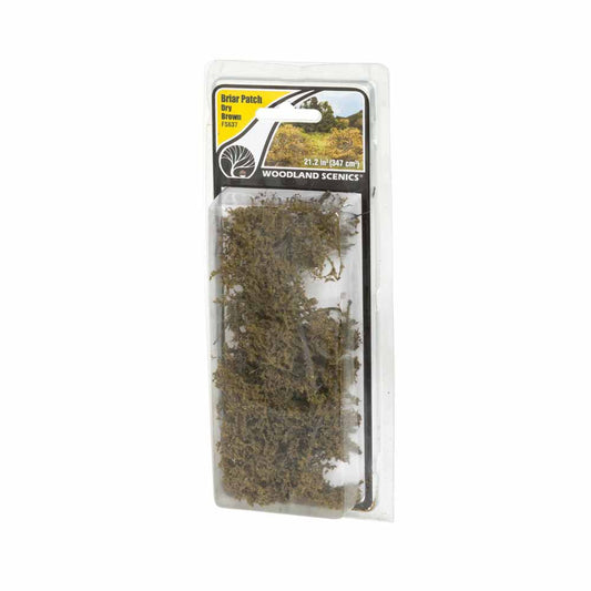 Woodland Scenics FS637 Briar Patch Dry Brown Scenic Brush Foliage Flock