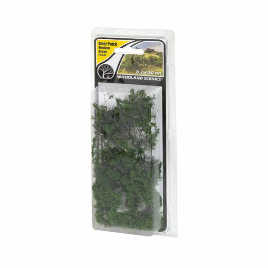 Woodland Scenics FS638 Briar Patch Medium Green Scenic Brush Foliage Flock
