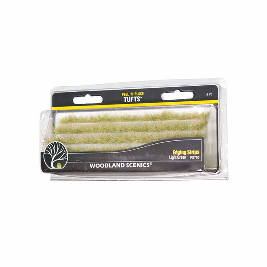 Woodland Scenics FS780 Light Green Edging Strips Scenic Brush Foliage Flock