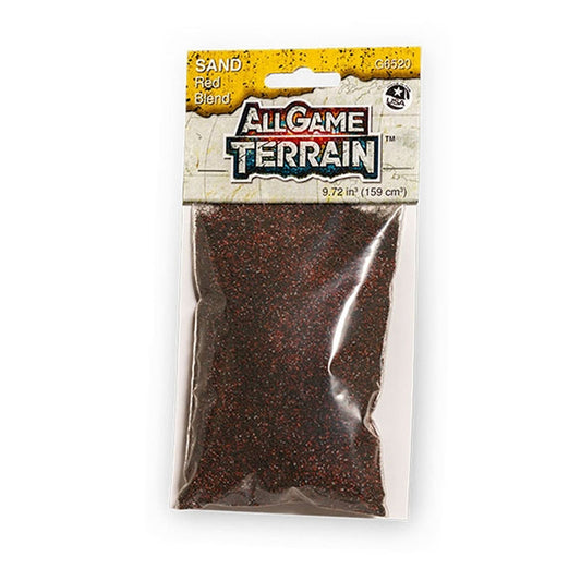 All Game Terrain 6520 Red Blend Sand Wargaming Miniature Base Terrain & Diorama