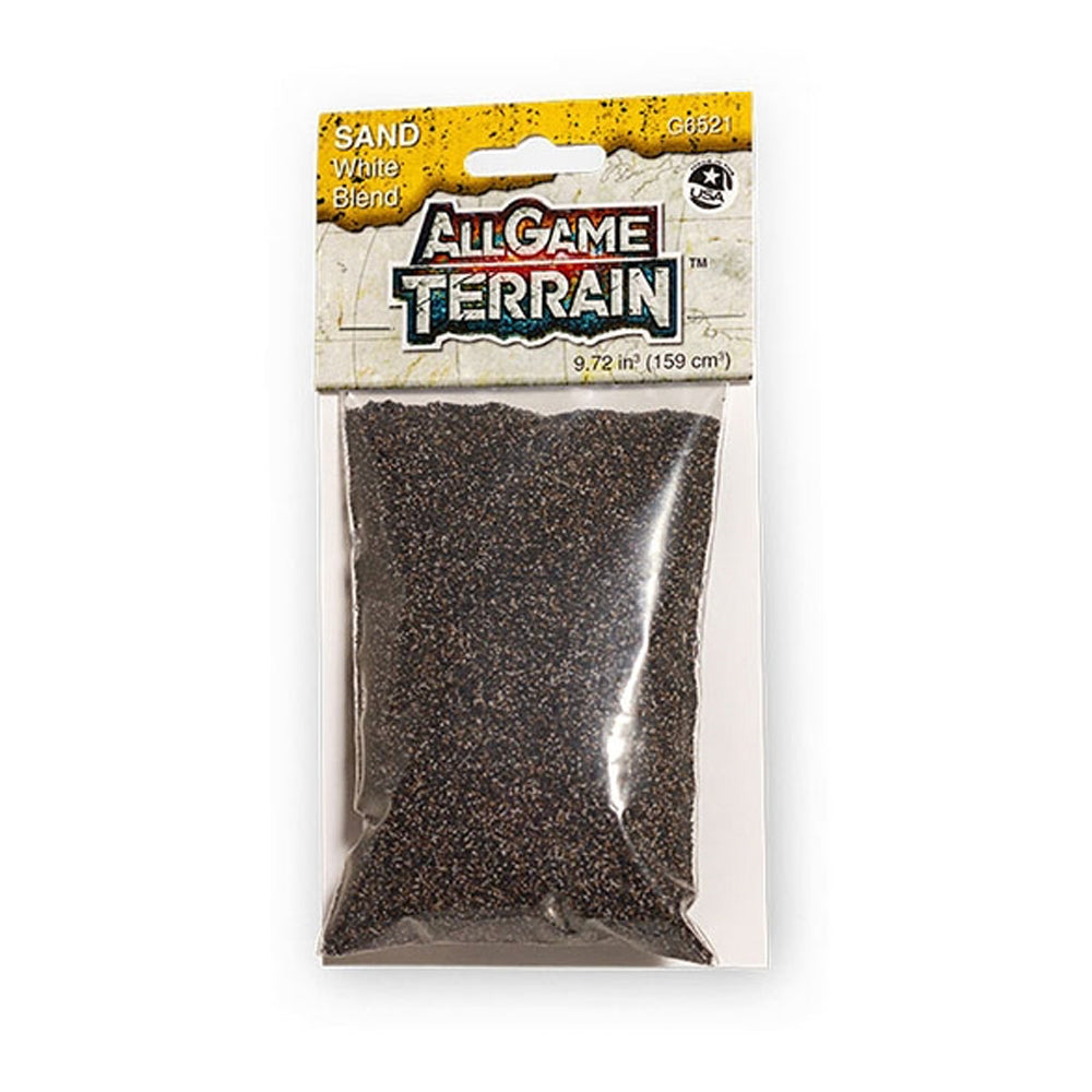 All Game Terrain 6521 White Blend Sand Wargaming Miniature Base Terrain & Diorama