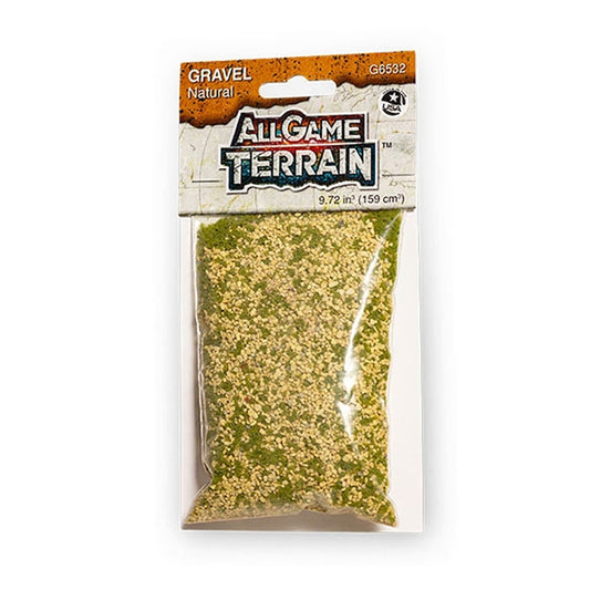 All Game Terrain 6532 Natural Gravel Wargaming Miniature Base Terrain & Diorama
