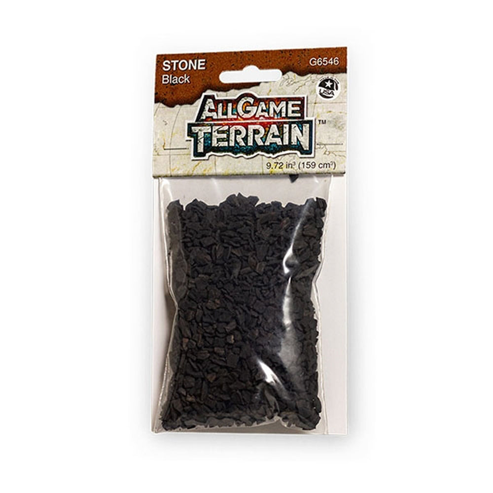 All Game Terrain 6546 Black Stone Wargaming Miniature Base Terrain & Diorama
