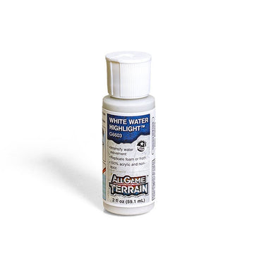 All Game Terrain 6603 White Water Highlight Wargaming Miniature Base Terrain & Diorama