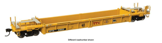 Walthers Trainline Thrall Rebuilt 40' Well Car TTX 53325 WH910-8435 HO Gauge