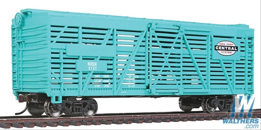 Walthers Trainline 931-1687 40' Stock Car New York Central HO