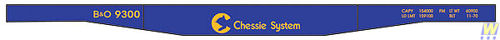 Walthers Trainline 931-1772 Log Dump Car with Logs Chessie/B&O HO