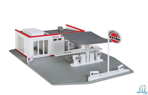 Walthers Trainline 931-920 Gas Station Kit HO